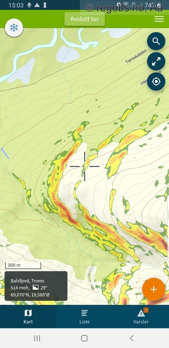 Image Of Snow Profile