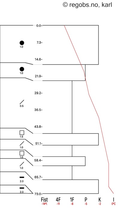 Image Of Snow Profile