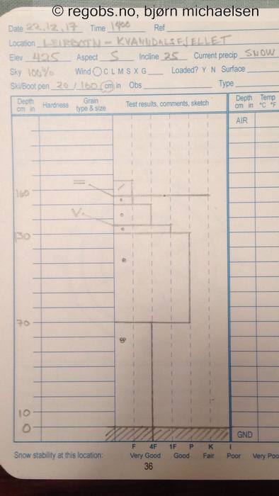 Image Of Snow Profile