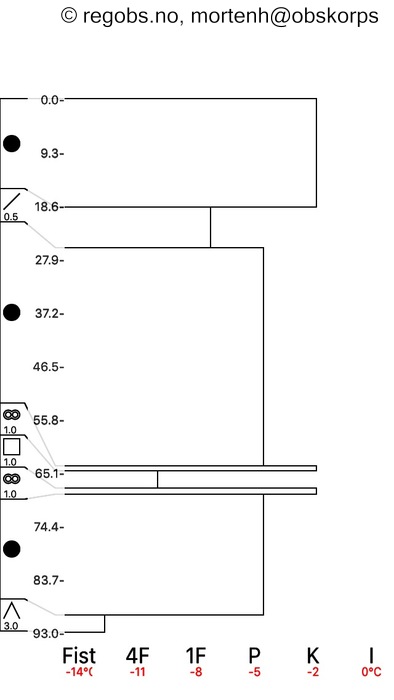 Image Of Snow Profile