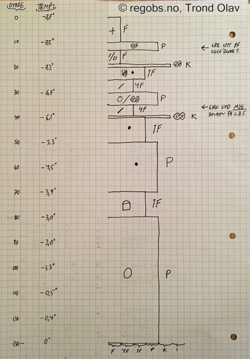 Image Of Snow Profile