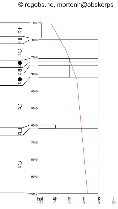 Image Of Snow Profile