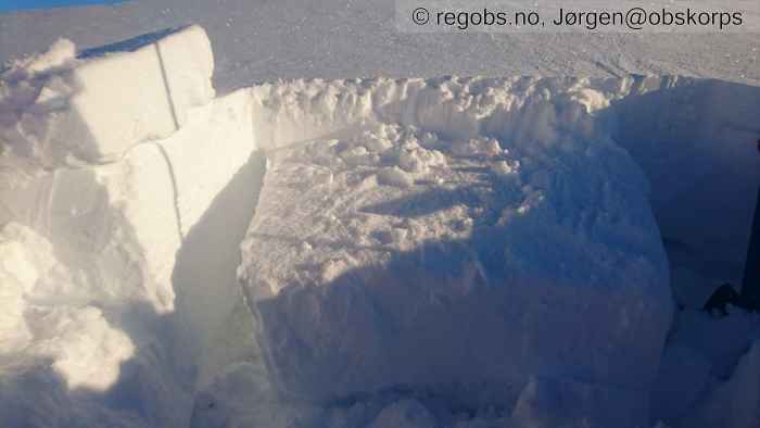 Image Of Snow Profile