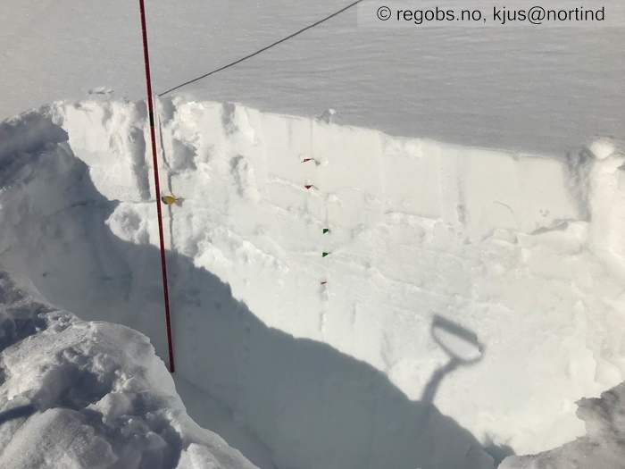 Image Of Snow Profile