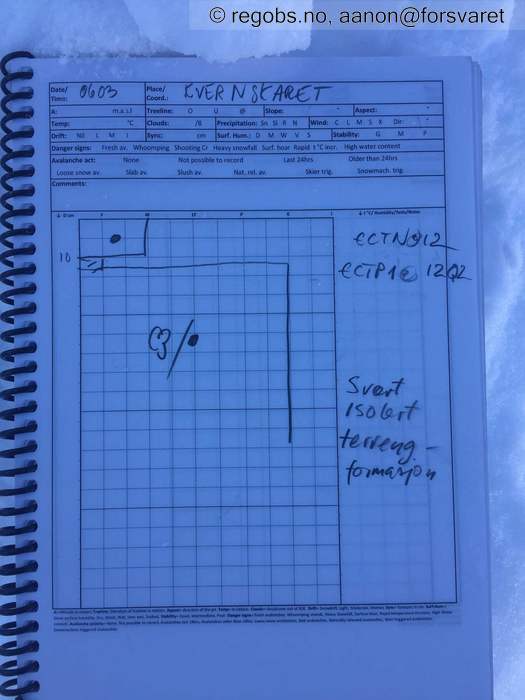 Image Of Snow Profile