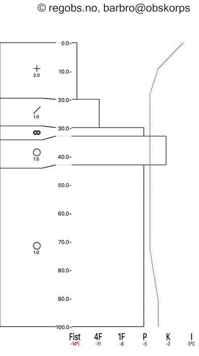 Image Of Snow Profile