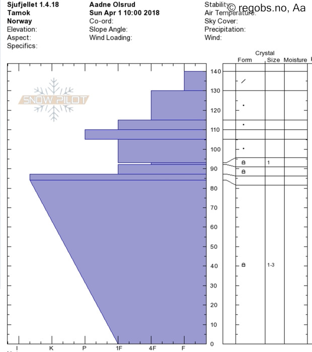 Image Of Snow Profile