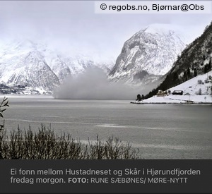 Bilde Av Skredhendelse